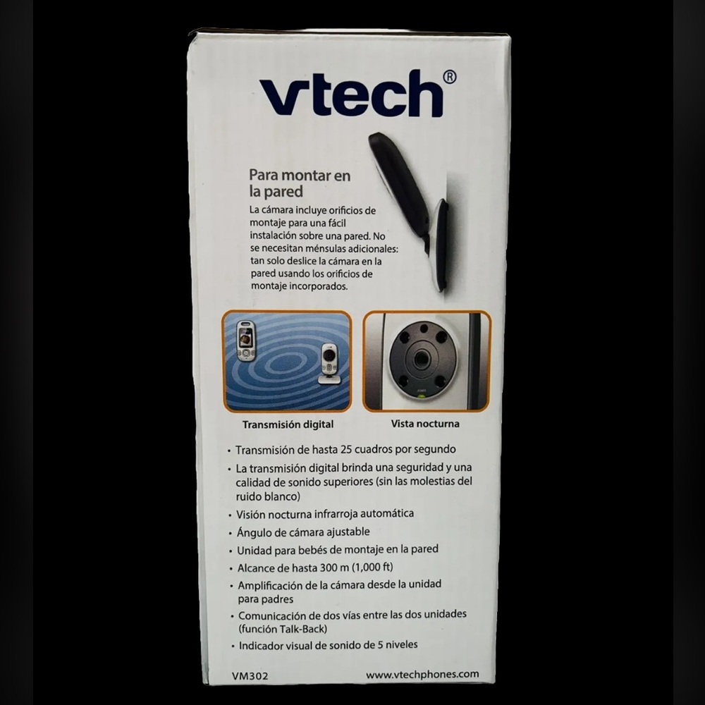 **BABY** Vtech Accessory-Color Video Camera-VM302-Baby Monitor-Safe Sound-NIB. - Picture 4 of 6